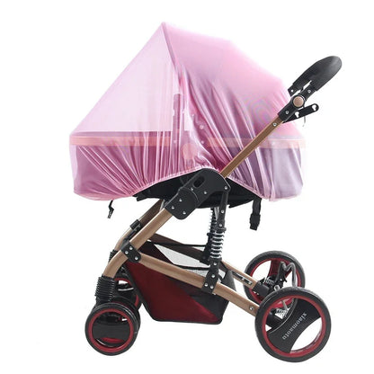 Baby Stroller Mosquito Net Pushchair Cart Insect Shield Net Baby Stroller Accessories Mesh Safe Infants Protection Mesh Cover