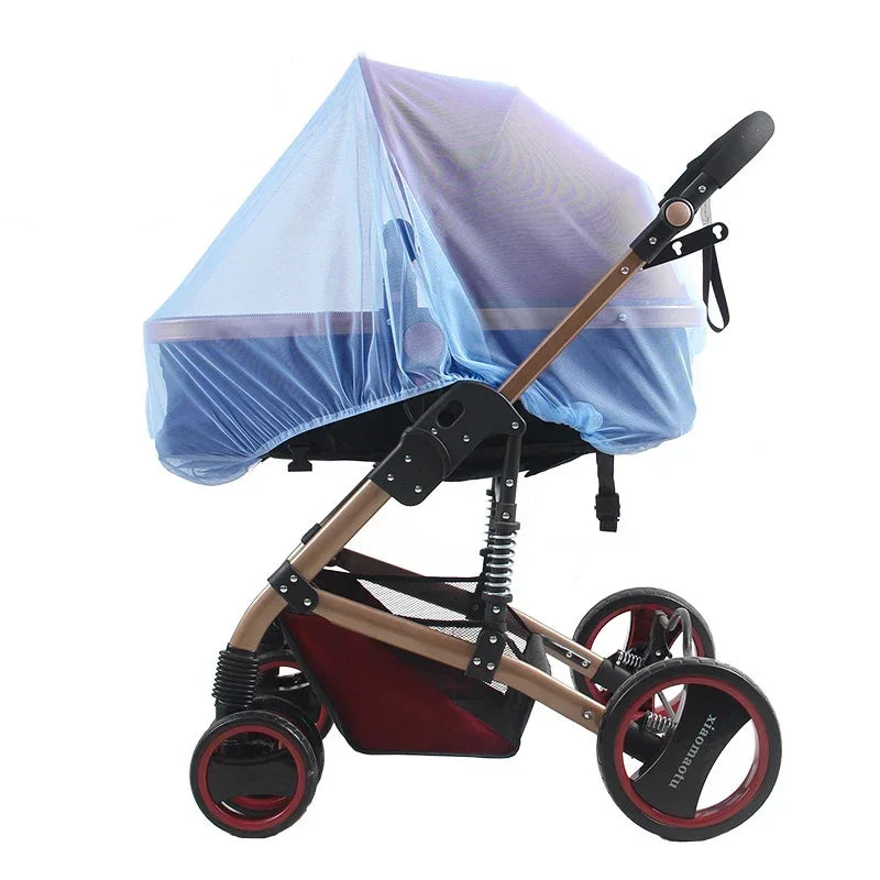 Baby Stroller Mosquito Net Pushchair Cart Insect Shield Net Baby Stroller Accessories Mesh Safe Infants Protection Mesh Cover